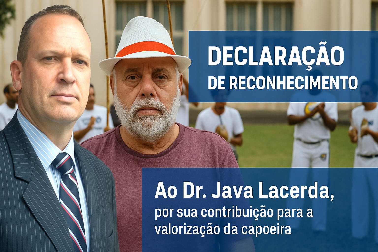 Após “ginga jurídica” viralizar, Dr. Java é homenageado pela Federação Goiana de Capoeira no TJGO