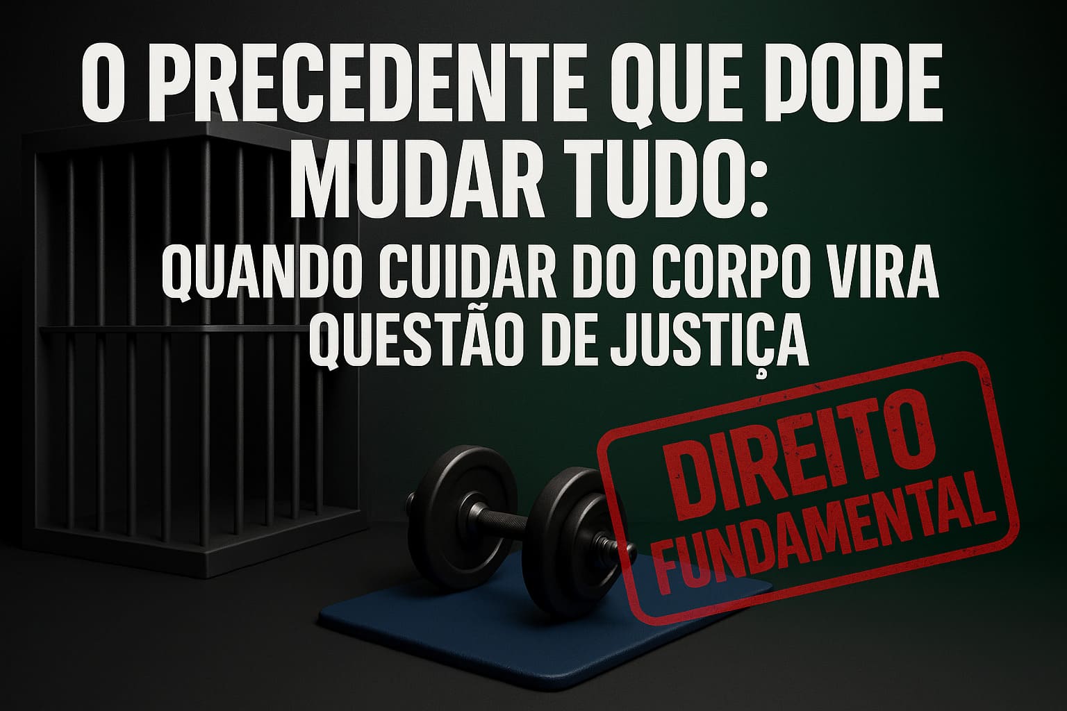 O precedente que pode mudar tudo: quando cuidar do corpo vira questão de Justiça