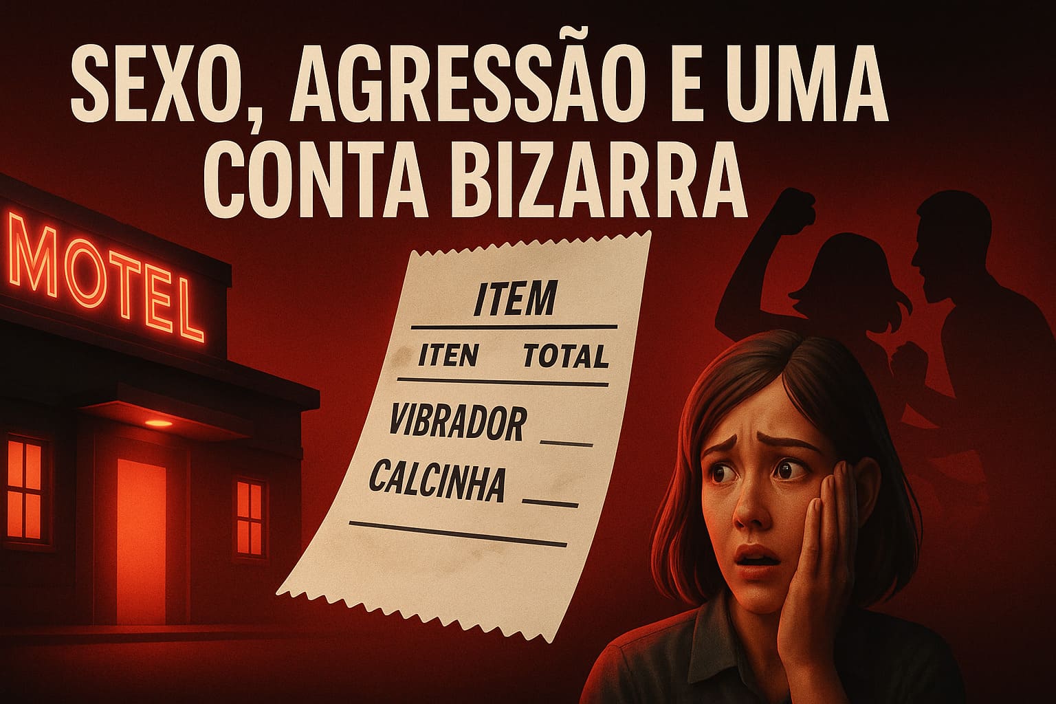 Sexo, agressão e uma conta bizarra: motel em Pirenópolis vira palco de escândalo