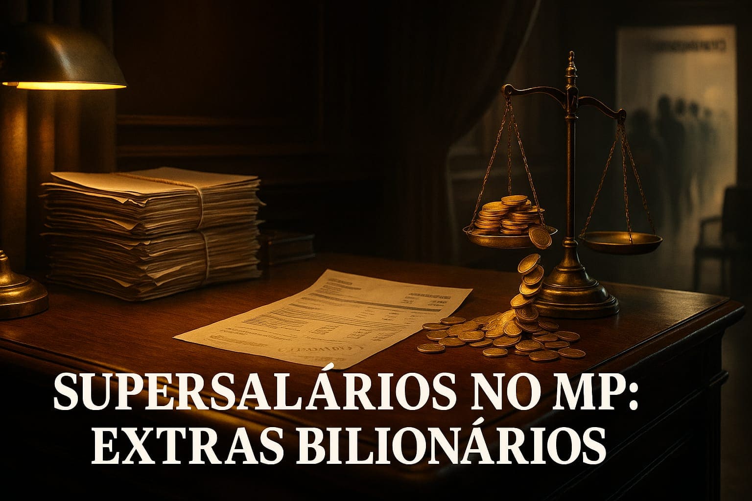 Supersalários no MP: extras bilionários, serviços precarizados — e o povo fica por último