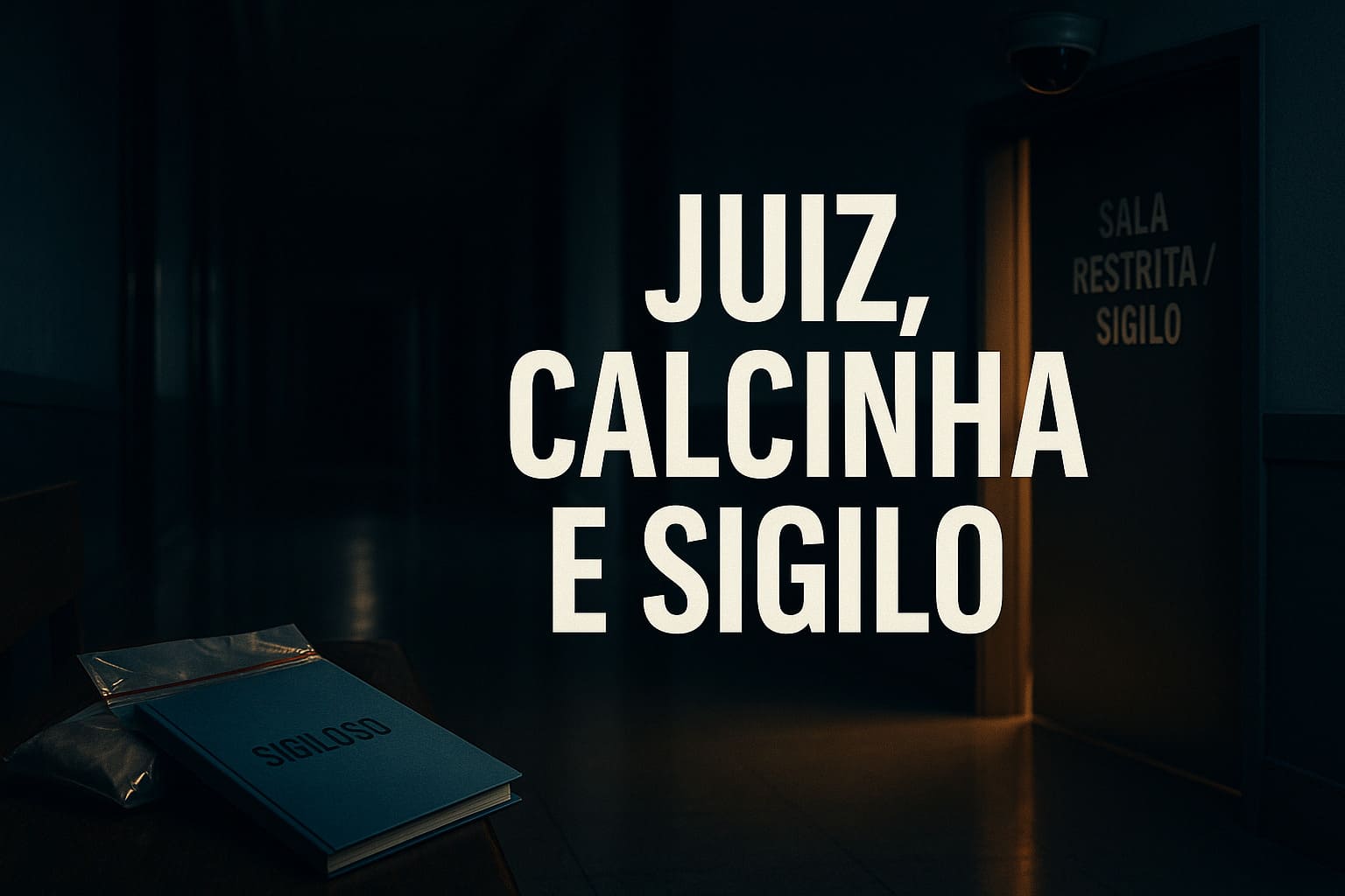Calcinha em sala secreta do Fórum: e Roberto Carlos com isso? Juiz, câmeras e sigilo entram na mira