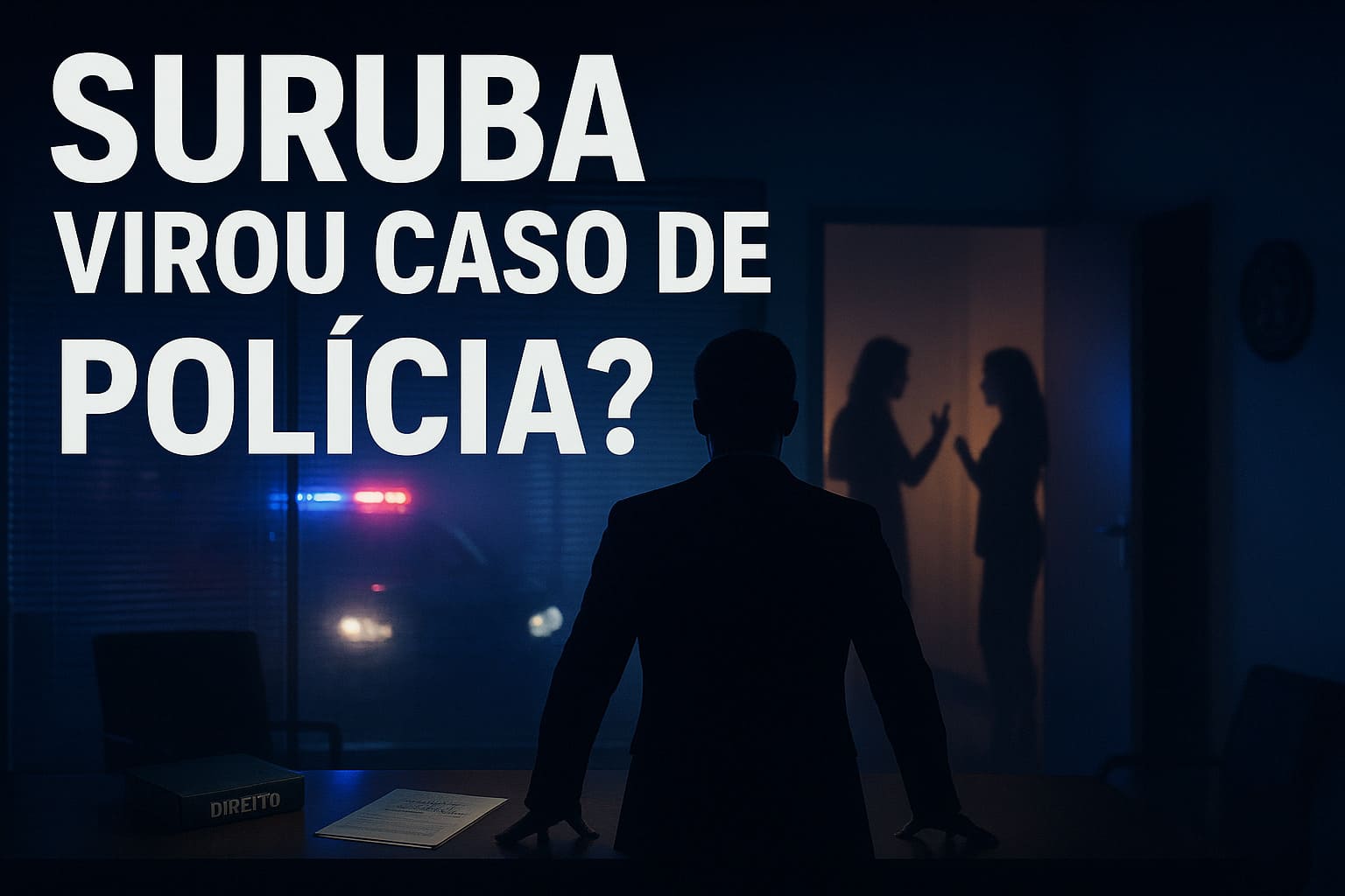 Suposta “suruba” em escritório de advocacia termina em barraco e caso de polícia