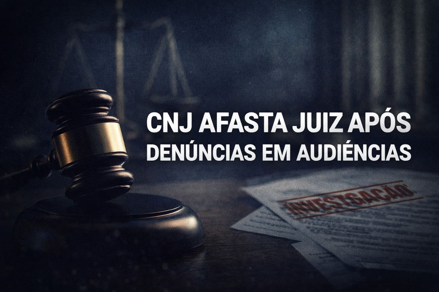 CNJ afasta juiz após denúncias em audiências e caso reacende debate sobre respeito às prerrogativas da advocacia