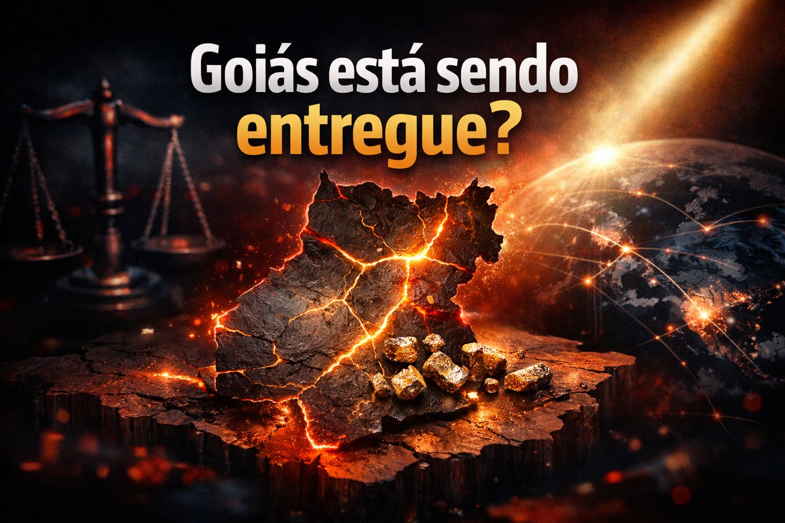 Goiás está sendo entregue? Acordo com os EUA sobre terras raras levanta alerta e reacende debate sobre colonização econômica