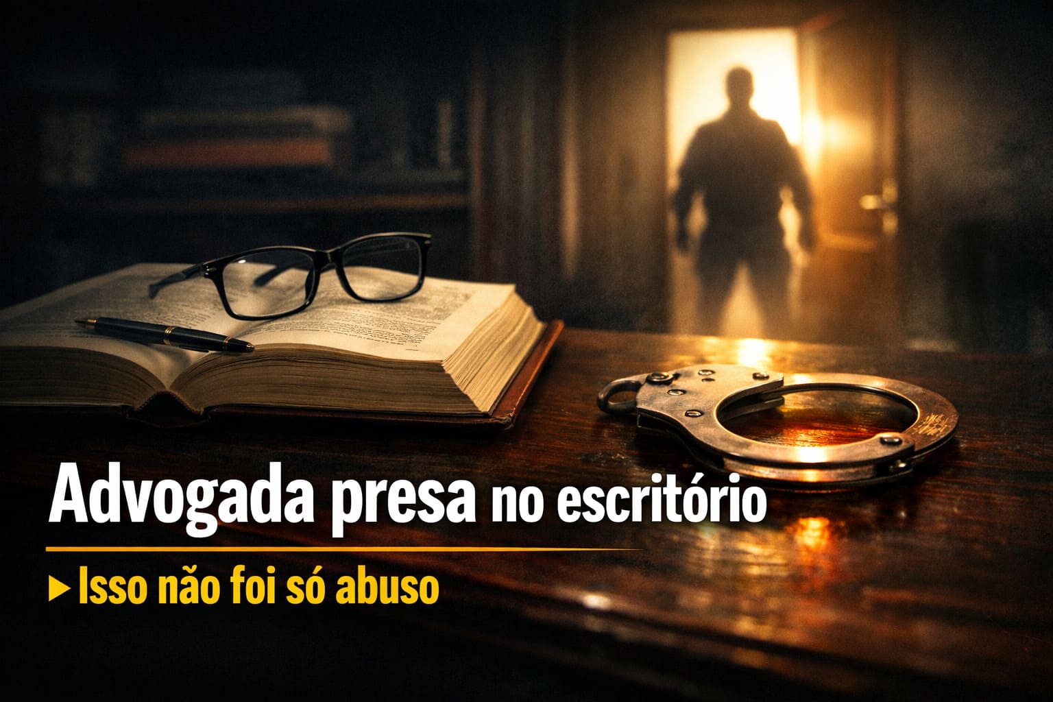 Advogada é presa dentro do próprio escritório em Goiás — e isso não foi só abuso