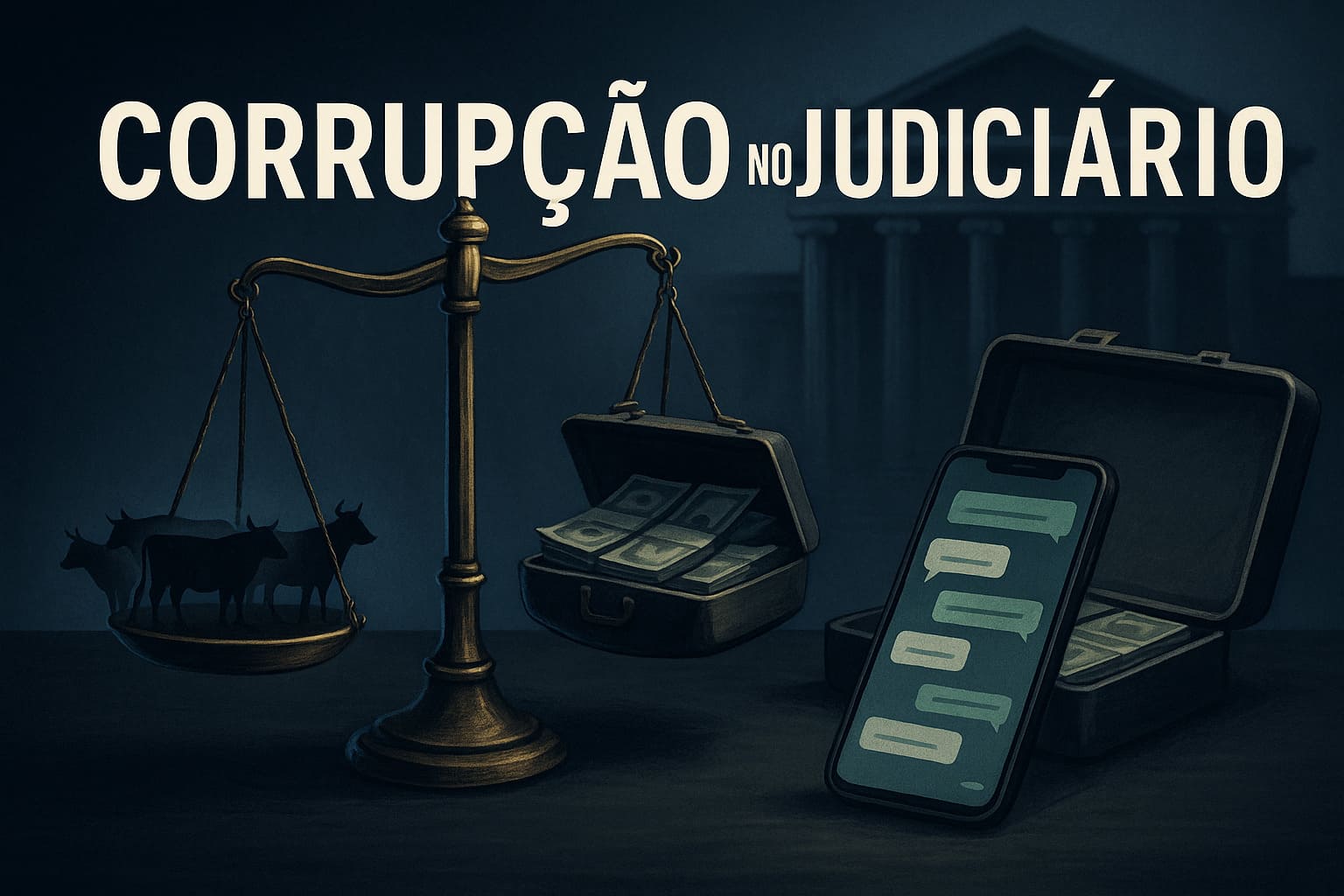 WhatsApp, gado e malas de dinheiro: o roteiro completo do balcão de negócios na Justiça